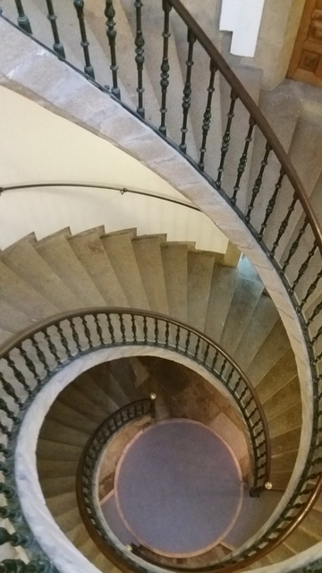 Escalera en Museo