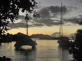 La Digue - Sunset